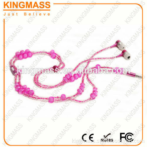 2016 Fashion Girl Accessories Hang on Neck Headphone Necklace